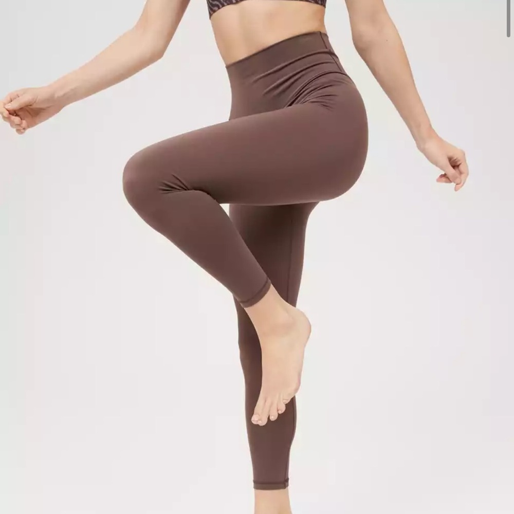 Aerie Offline Brown Leggings - Size Large
